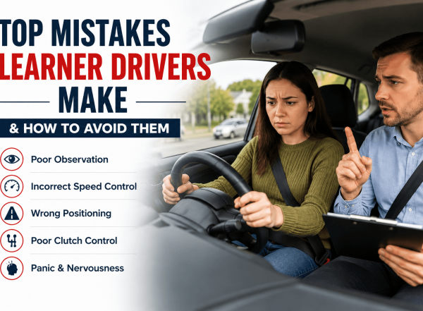 Top Mistakes Learner Drivers Make and How to Avoid Them